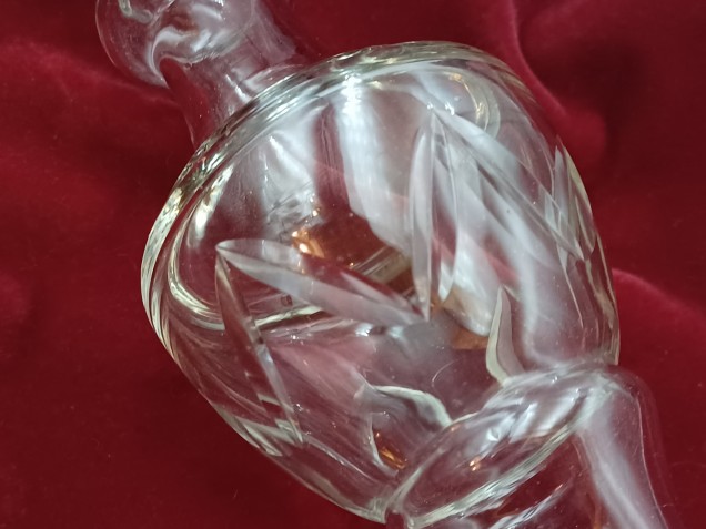 Chandelier Stem Column, Bohemian glass 