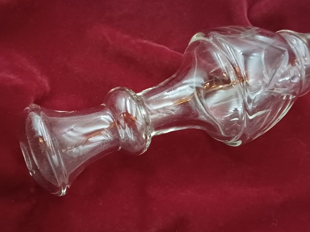 Chandelier Stem Column, Bohemian glass 