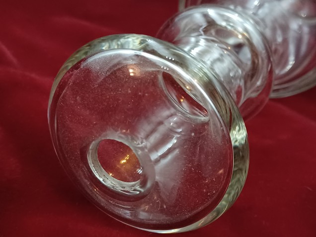 Chandelier Stem Column, Bohemian glass 