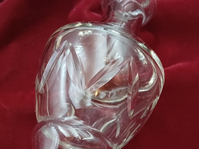 Chandelier Stem Column, Bohemian glass 