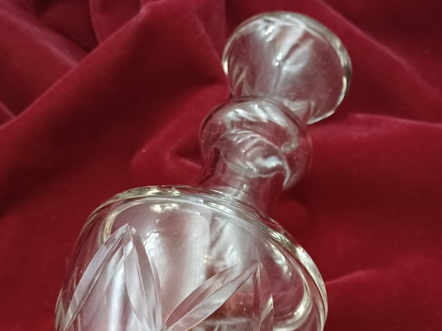 Chandelier Stem Column, Bohemian glass 