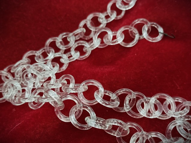 Murano Glass Chain Glass Chandelier Chain round hoop