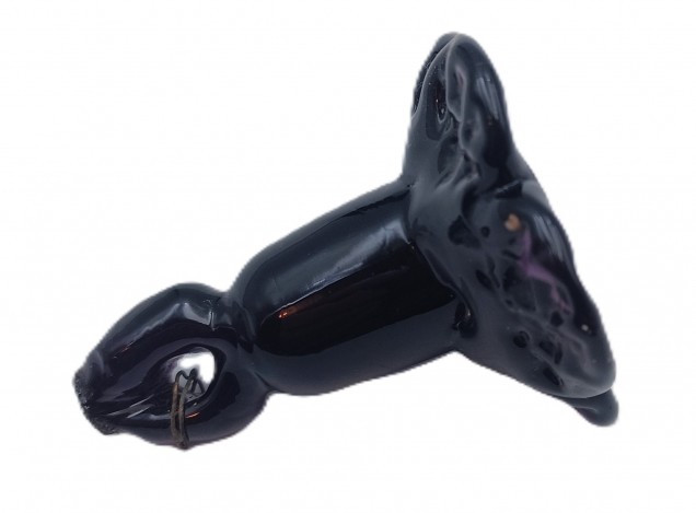 Venetian Murano Chandelier Drop Dark Purple