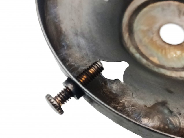 Dark Antique brass effect gallery width 109mm or 4 1~4 inch 