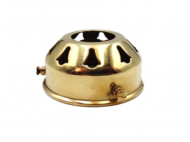 Brass DEEP Lampshade Holder 2 1~4 Inch - 28mm Centre Hole 