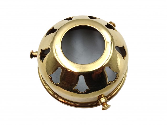 Brass DEEP Lampshade Holder 2 1~4 Inch - 28mm Centre Hole 