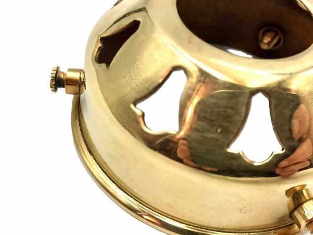 Brass DEEP Lampshade Holder 2 1~4 Inch - 28mm Centre Hole 
