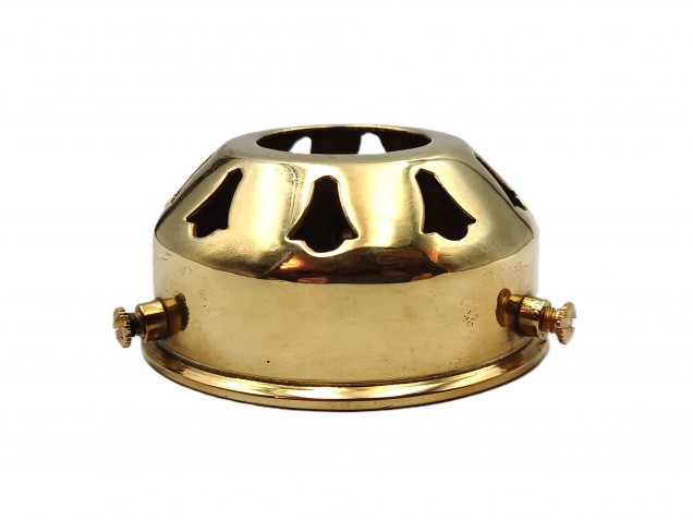 Brass DEEP Lampshade Holder 2 1~4 Inch - 28mm Centre Hole 