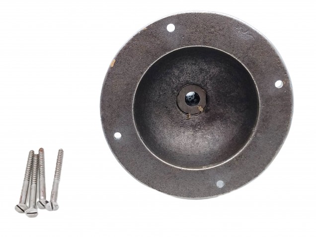 Silver chandelier hook heavy duty cast iron ceiling hook and screws 