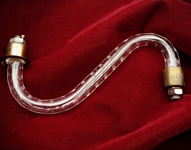 Chandelier Arm dotted pattern Glass 
