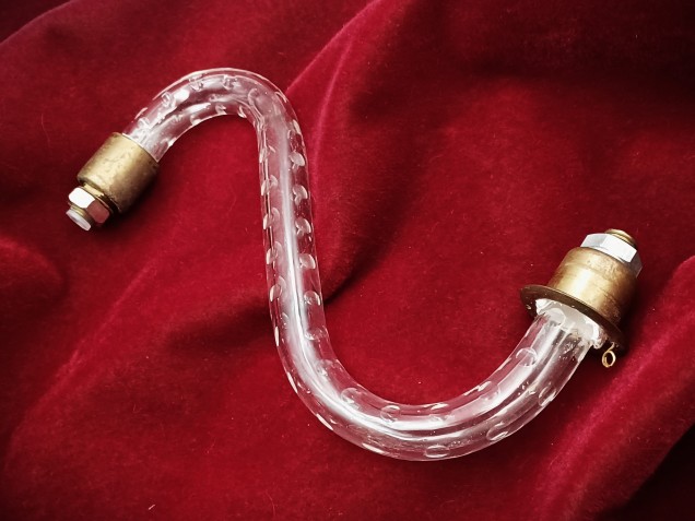 Chandelier Arm dotted pattern Glass 