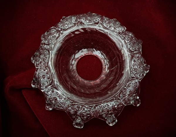 Venetian Chandelier glass drip pan