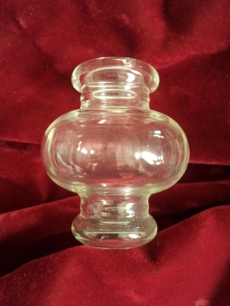 CHANDELIER CENTRE BALL STEM BREAK BALL FROM  1950s - UNPATTERNED