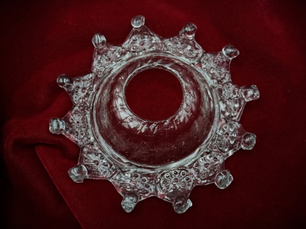 Venetian Chandelier glass drip pan