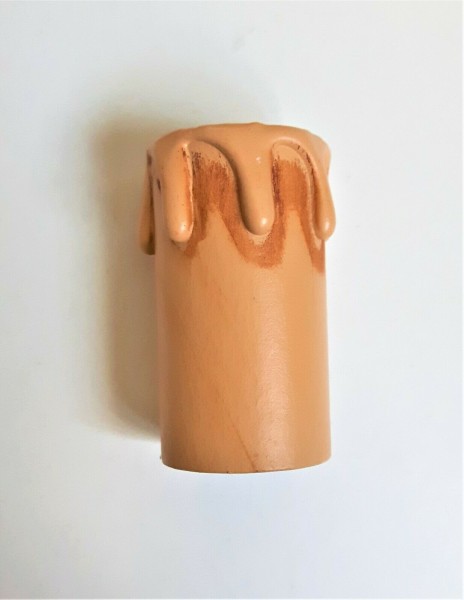 Candle Tubes  Antique Drip Card 55mm x 26mm pack of 5