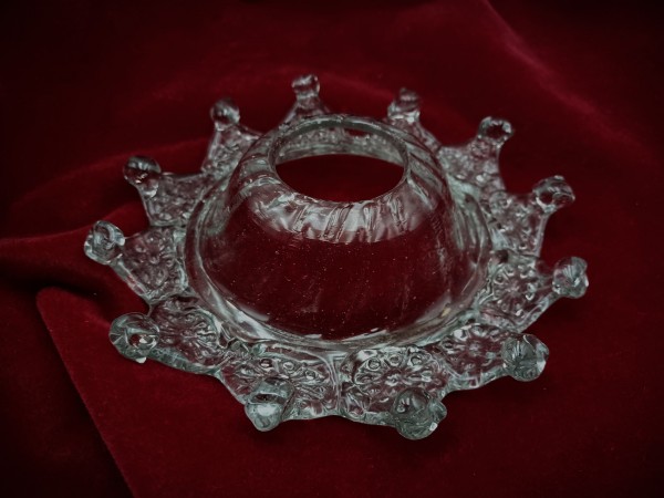 Venetian Chandelier glass drip pan
