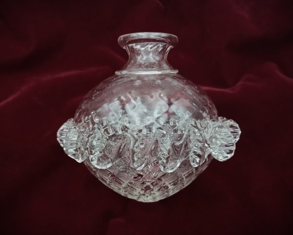 Antique Murano Chandelier Centre Stem Ball and collar 