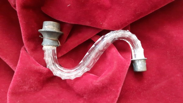 Chandelier Arm S Arm 19th Century Hand cut 