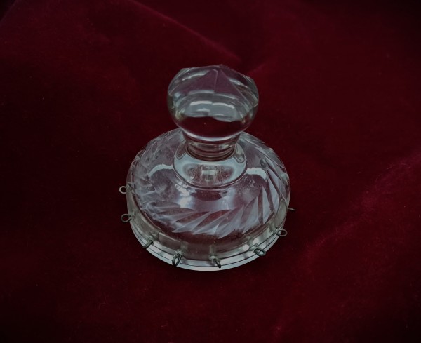 Bag Type Chandelier Cut Glass Finial 15 Pin Holes