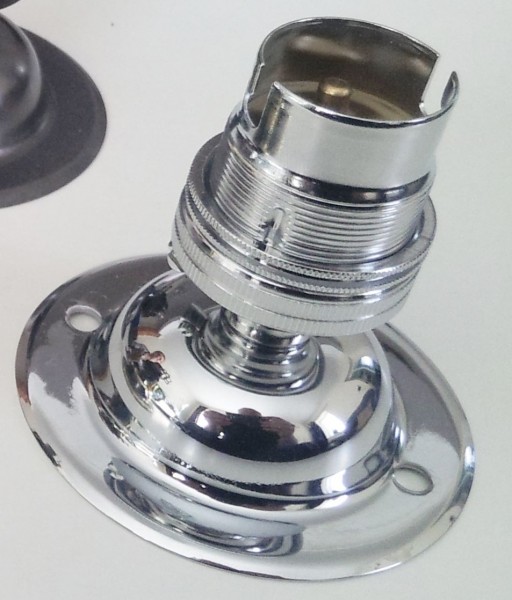 B22 Lamp Holder And Ceiling Rose