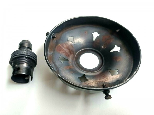 Lamp Shade Gallery Pendant Set Dark Bronze Choice of Gallery Size