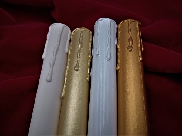 Candle Drip Tube Card 170mm x 24mm 