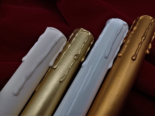 Candle Drip Tube Card 170mm x 24mm 