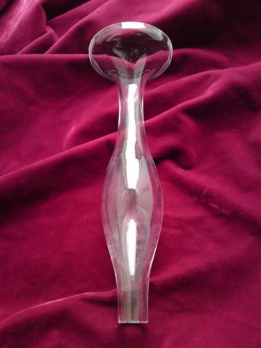 Vintage Chandelier Blown Glass Centre Stem