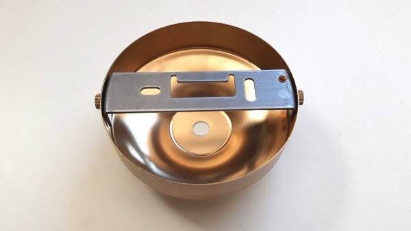 Metal Ceiling Rose raw brass 