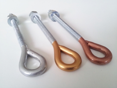 Heavy duty closed hook chandelier hook choose finish