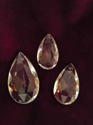 Drop Antique Chandelier Part Bohemian Pear Drop 