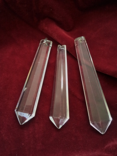 Antique Crystal Chandelier Prism