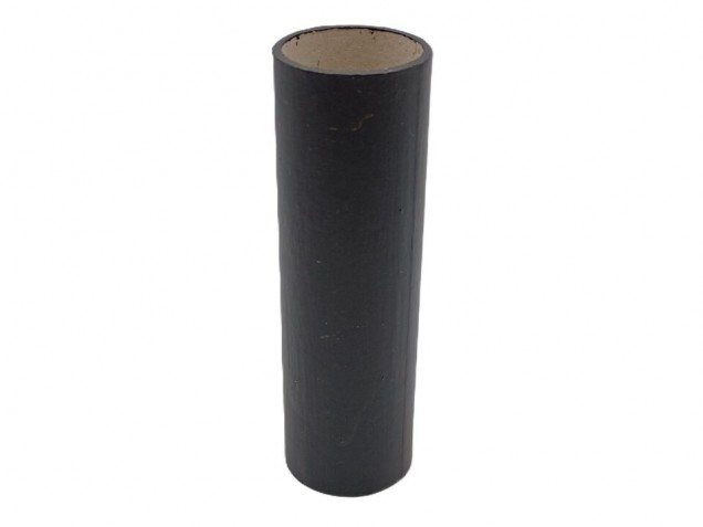 Candle Tubes Black Tube Card 100mm x 26mm  