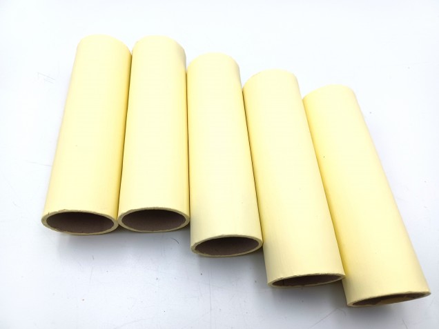 Candle Tubes cream Tube Card 100mm x 26mm