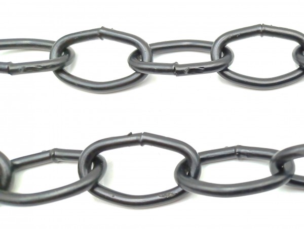 Chandelier Chain 50kg Max Welded Link 1 Inch black Finish