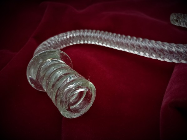 Murano Chandelier hollow glass s rope Arm 