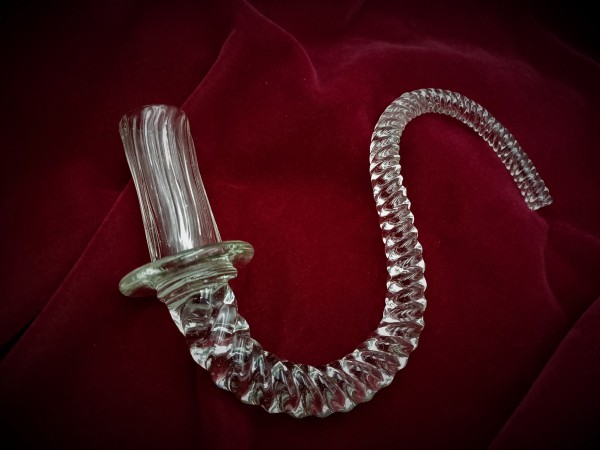 Chandelier hollow glass rope Arm 