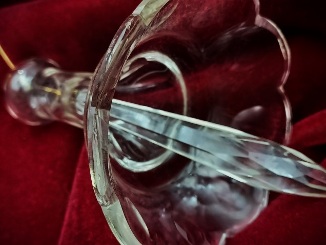 Chandelier lower bell finial 130mm high