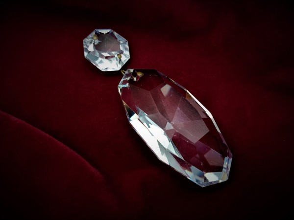 Crystal Edwardian chandelier drop 110mm height  