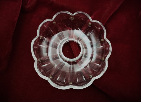 F C Osler Victorian antique chandelier pan Bobeche SOLD