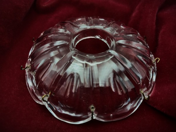 F C Osler Victorian antique chandelier pan Bobeche SOLD