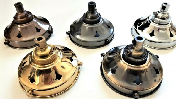 Lamp shade gallery 3 1~4 Inches width with B22 lamp holder side entry cord grip