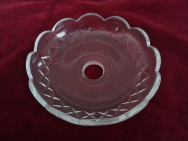 VINTAGE CHANDELIER GLASS BOBECHE