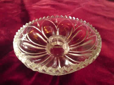 Bobeche with 10 pin holes