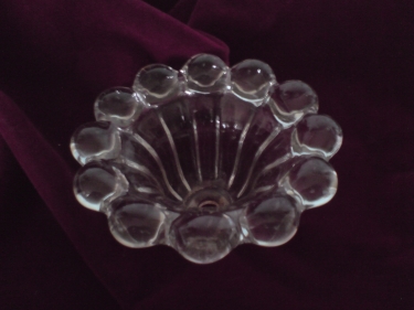RARE VINTAGE CHANDELIER GLASS TOP CANOPY