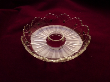 vintage chandelier bobeche 12 pin holes