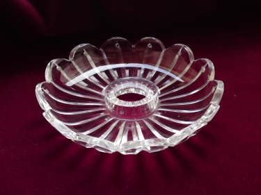 antique chandelier bobeche 19th century