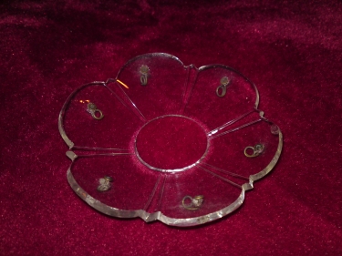 Bobeche flower style