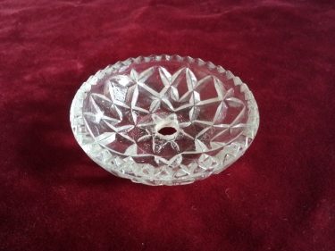 SMALL VINTAGE CHANDELIER DRIP PAN