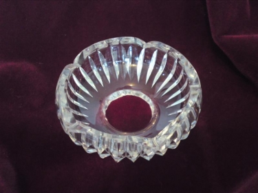 Bobeche large centre hole